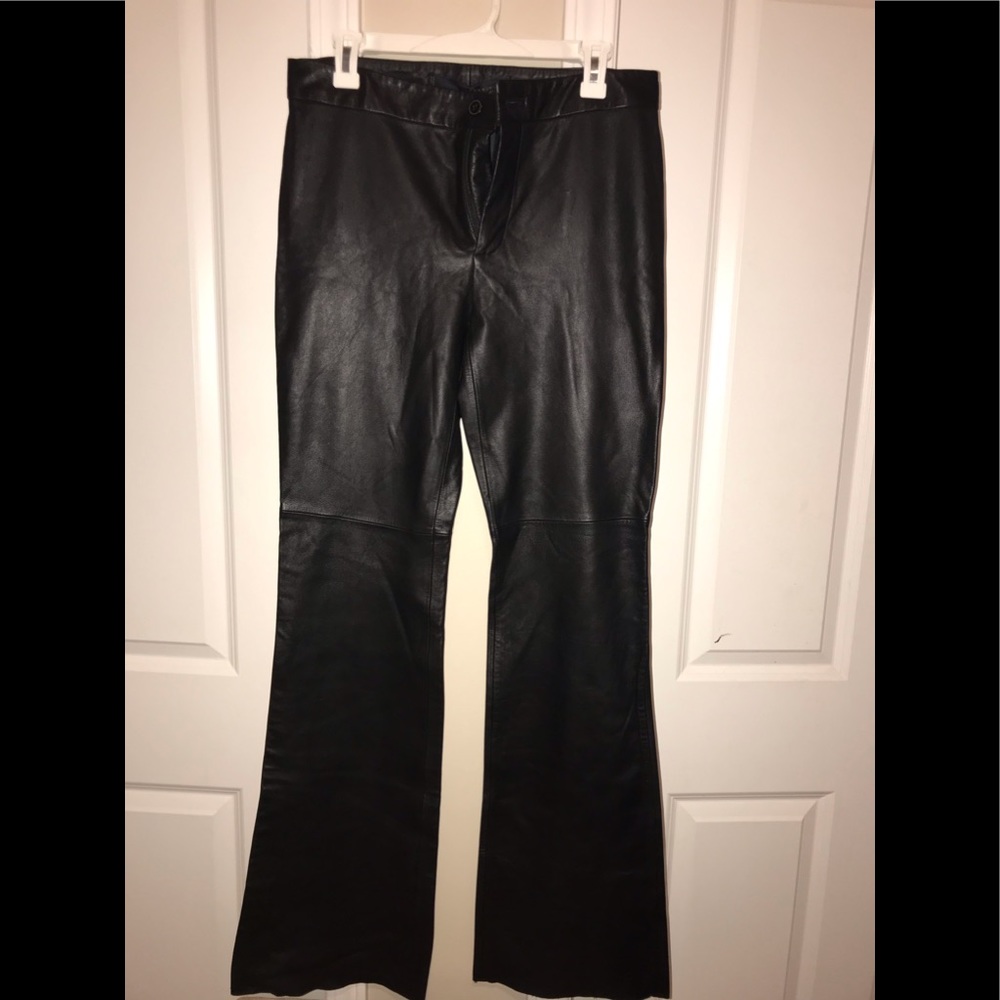Genuine Leather Pants